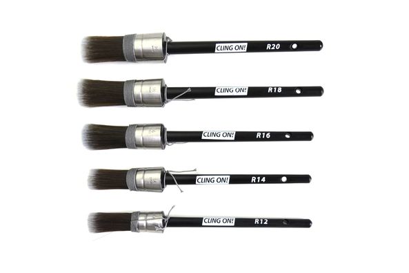 Cling On!  Paint Brushes - Round Series