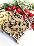 Santa's Magic Key Ornament
