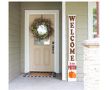 Rustic Sign - Vertical Double Sided Autumn and Merry Christmas 2 Sign