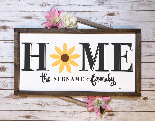Rustic Sign - Personalized Home Sign